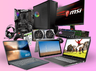 Home page technology showcase